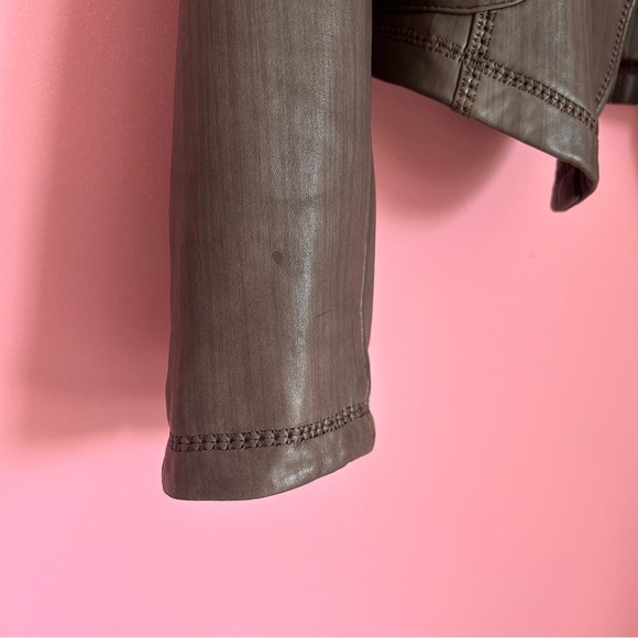 Danier Real Leather Jacket Brown - Picture 6 of 11